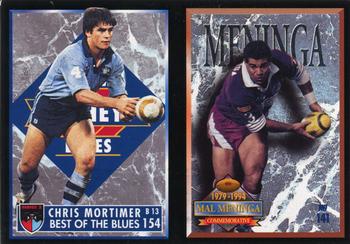1994 Dynamic Rugby League Series 2 - Dual Promos #NNO Chris Mortimer / Mal Meninga Front
